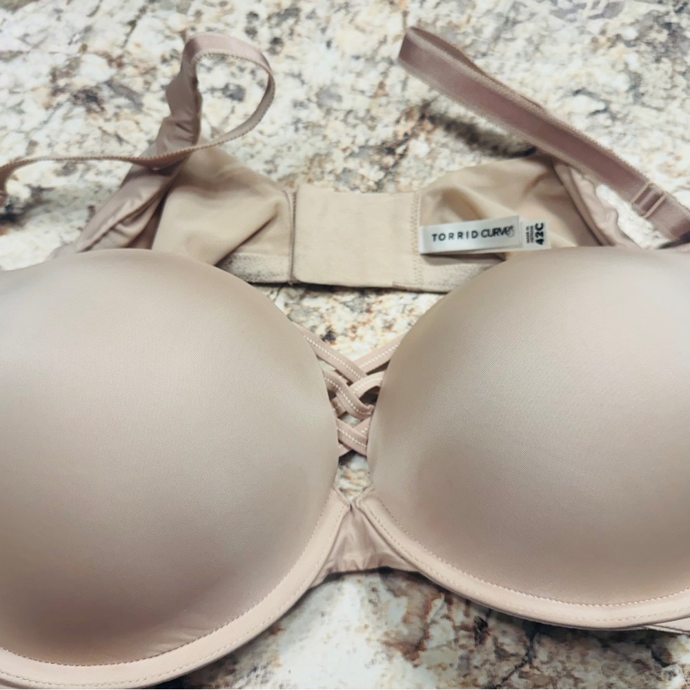 Torrid Beige Bra